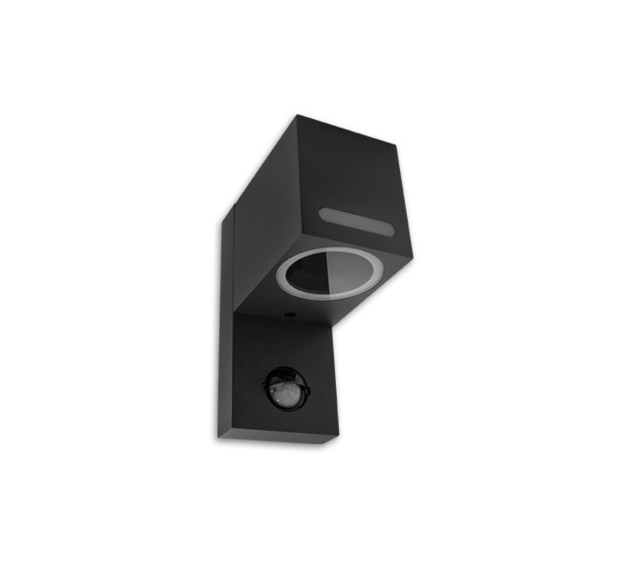 Wall luminaire  Lida GU10 with PIR Sensor