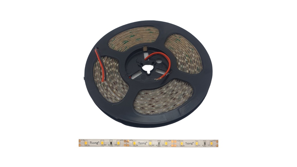 Led strip light 60LEDS 12V 2400K 4,8W/m IP65