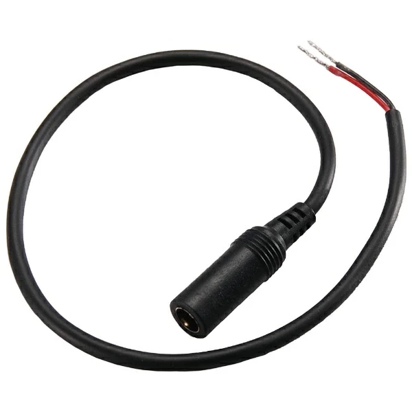 DC Tilslutningsstik Hun - 2.1/5.5mm