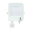 LED Projektør 30W med PIR sensor 4000K IP65 IK07