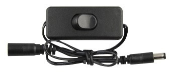 DC cable with switch