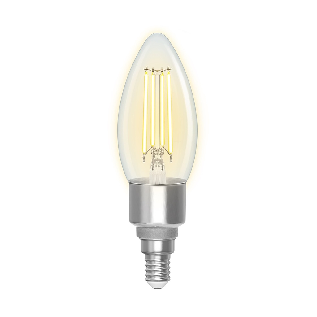 4,5W smart filament LED-pære E14 C35 CCT WIFI + Bluetooth