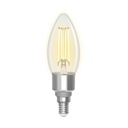 4,5W smart filament LED-pære E14 C35 CCT WIFI + Bluetooth