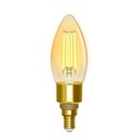 WiFi WB Smart Filament Bulb E14 C35 CCT WIFI + Bluetooth Amber