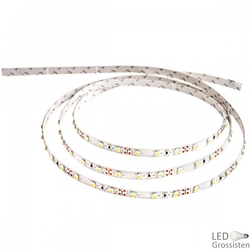 LED Strip indendørs 3000K Varm hvid 4,8W/m 8mm