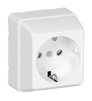 Efapel Wall socket Surface-mounted Grounded