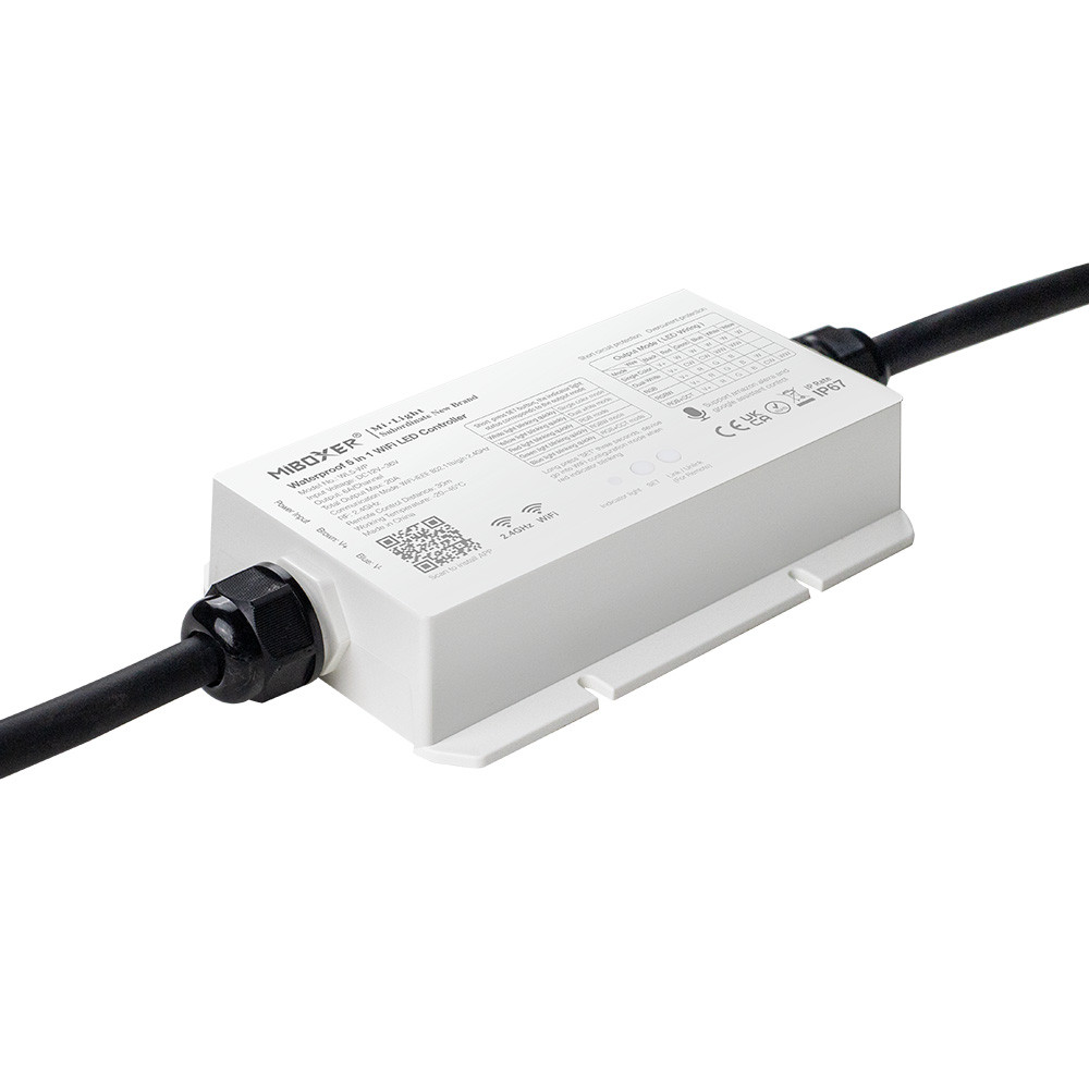 Mi-Light WL5-WP Waterproof 5 in 1 LED Strip Controller (WiFi+2.4GHz)