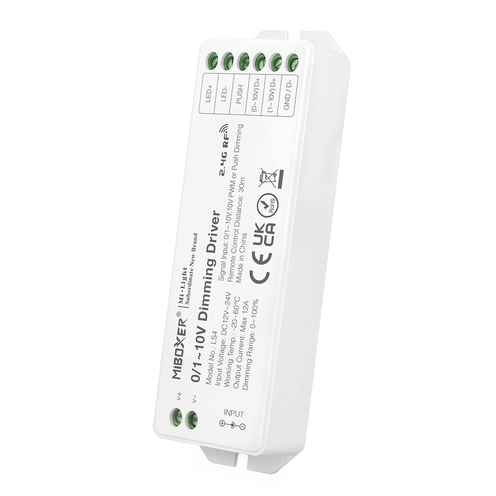 Mi-Light LS4 0/1 ~ 10V dimmer til LED-strip