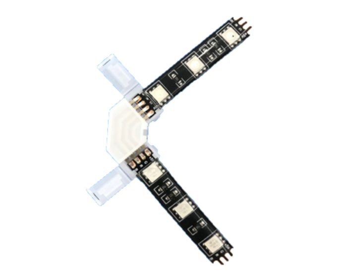 Corner Connector for RGB LED strip - 90 degrees - 10mm