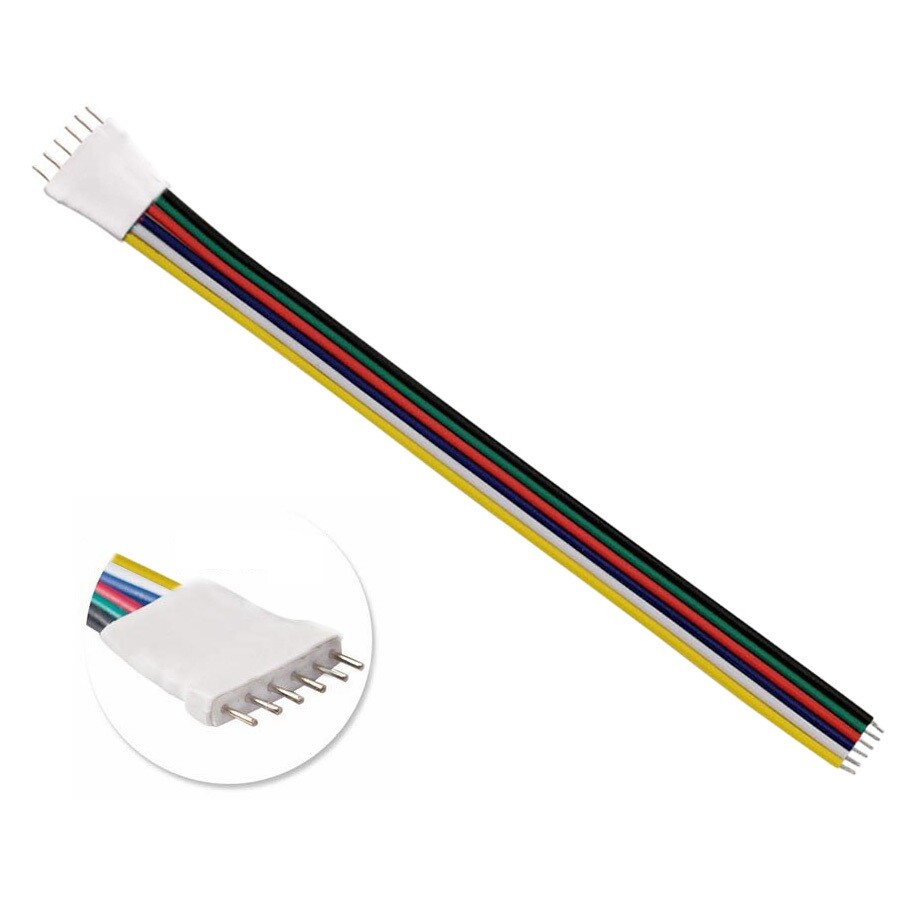 RGB+CCT connection cable 6Pin 12mm