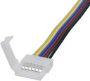 Strip til kontroller RGB+CCT 6Pin 12mm