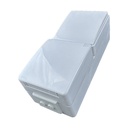 Efapel Wall socket and switch combo Vertical IP65 IK07 Grounded Grey