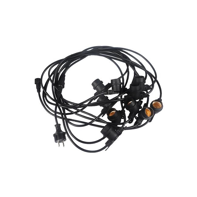 Lyssnor E27 15m, 15 lamper