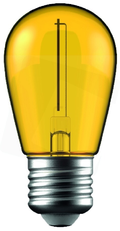 Avide Decor LED 1W E27 Gul