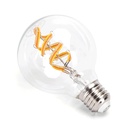 Smart LED glødetrådslampe G80 E27 4,9W RGBW