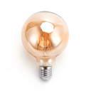 LED filament E27 G95 8W Amber