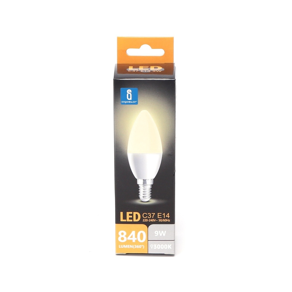 E14 LED C37 9W