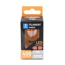 LED filamentlampe E14 G45 4W 2200K
