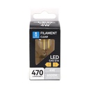LED filamentlampe E14 G45 4W 6500K