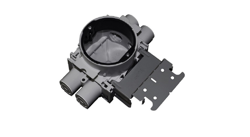 Appliance box "Uni" halogen-free, with steel bracket Ed-Wa