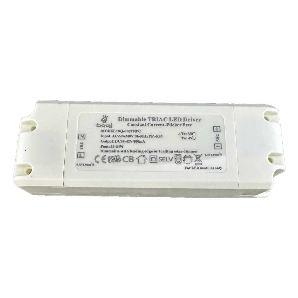 Dæmpbar LED driver 36watt triac 800mA
