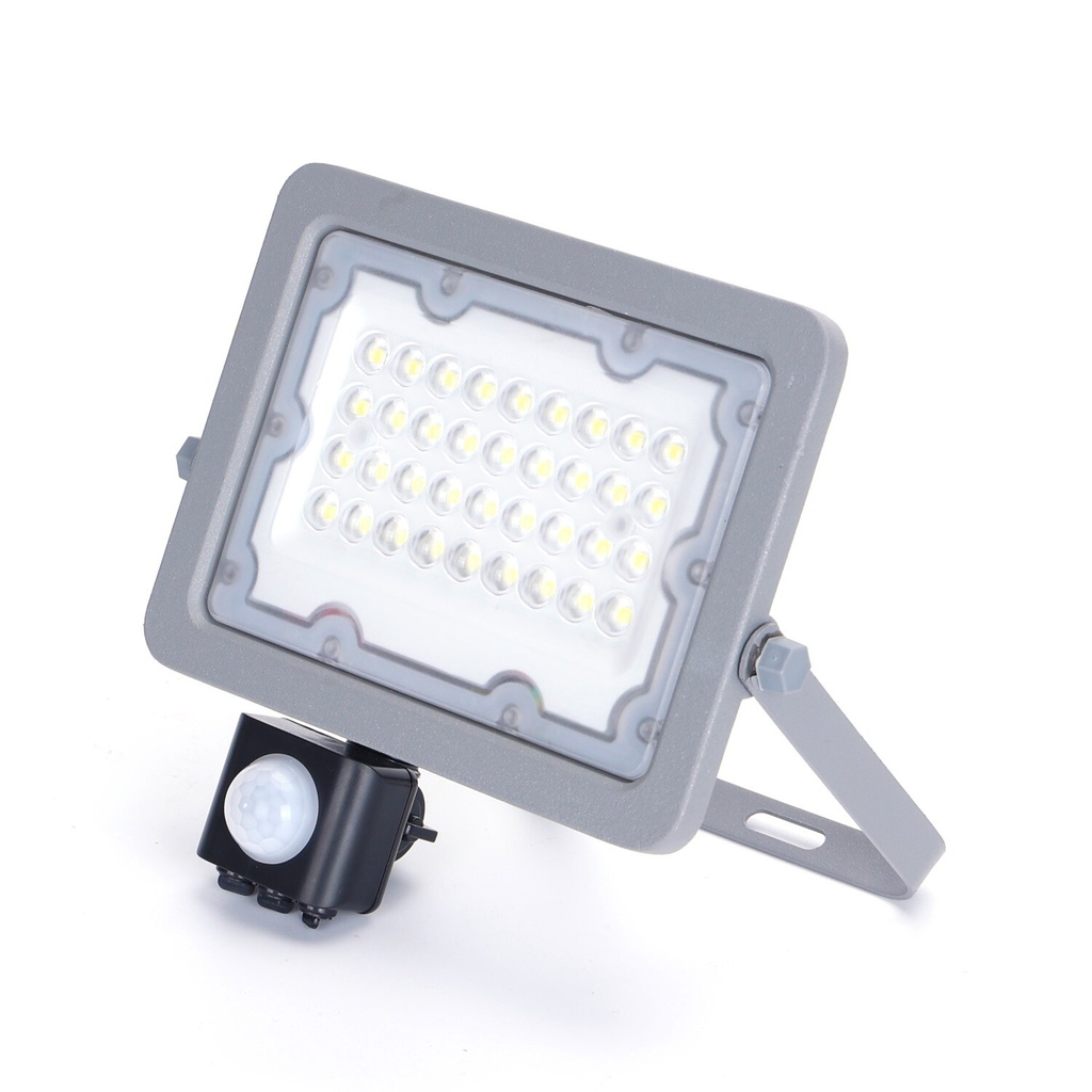 LED Projektør sensor slim 30W 6500K
