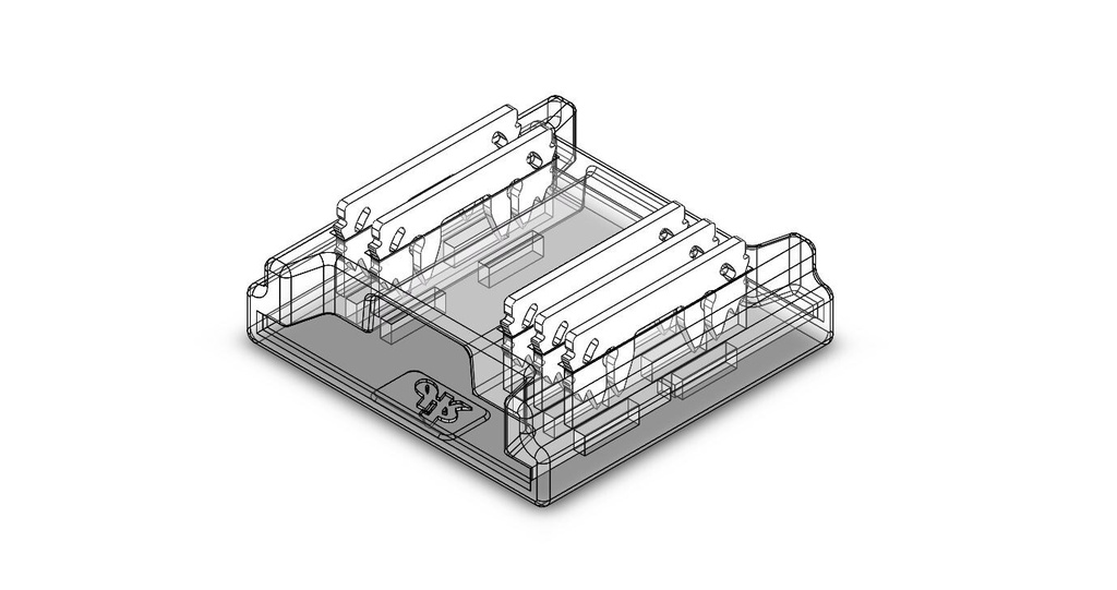 LED strip - strip connector IP20 5-pin COB RGBW 12mm