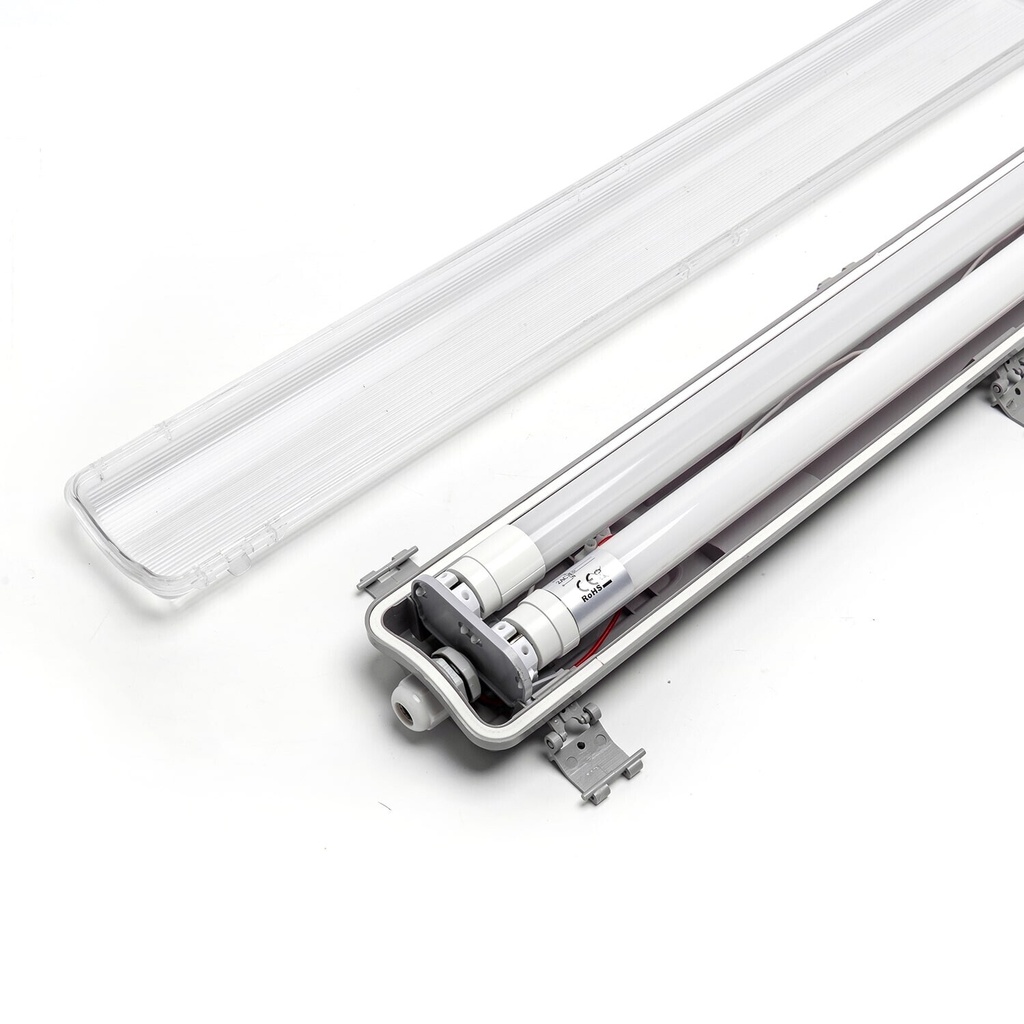 LED Armatur T8 2x18W 120cm IP65 6500K