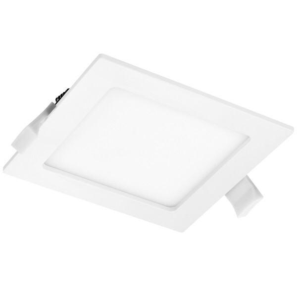 18W forsænket LED panel firkantet 3000K