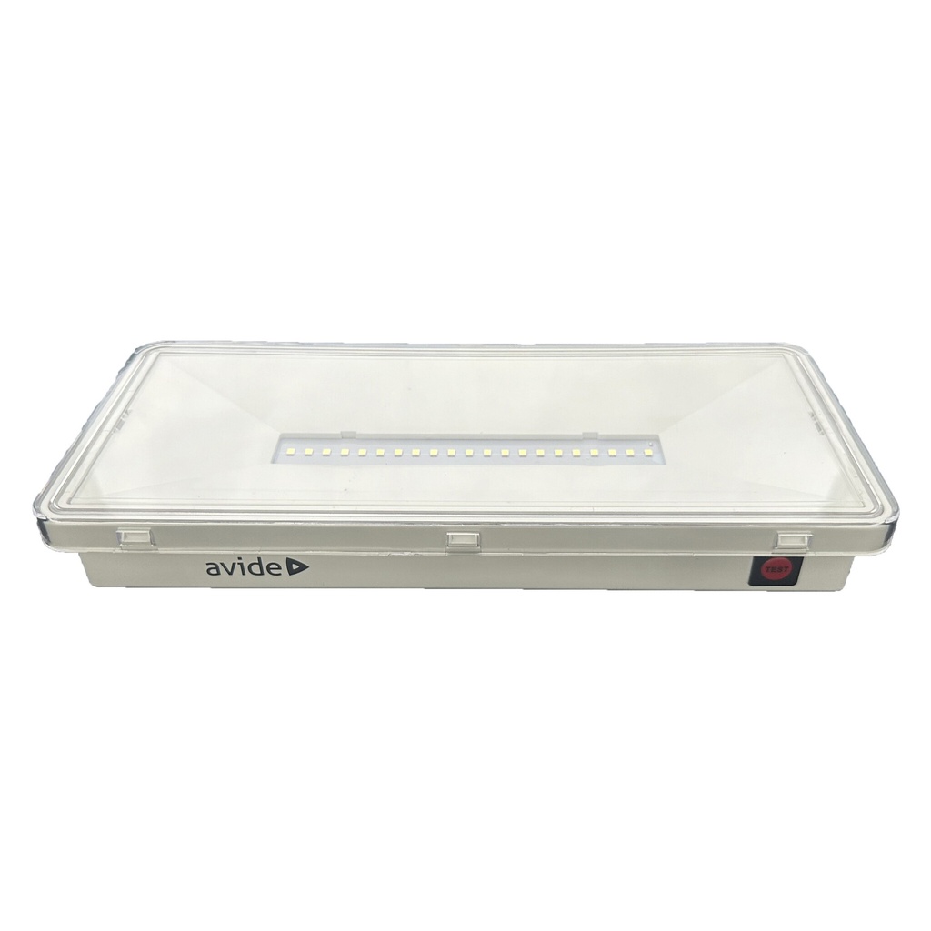 Avide Exit Light Surface mounted with horizontal sign IP65