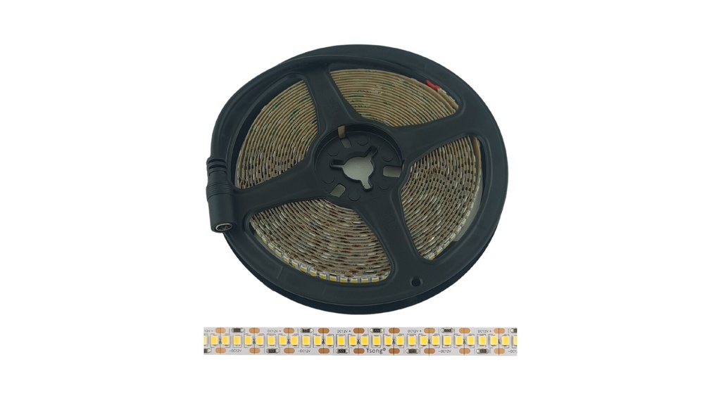 Led strip 2835 240, 19,2W 4000K DC-plug