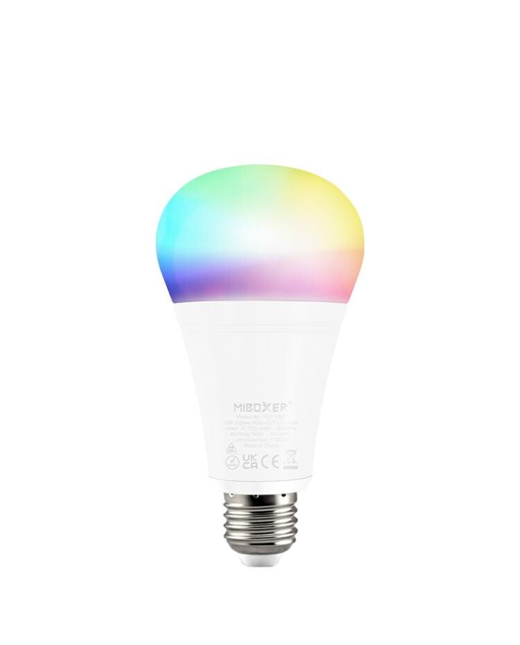 Mi-Light FUT105ZR 12W RGB+CCT E27 LED Bulb (Zigbee 3.0 + 2.4G)