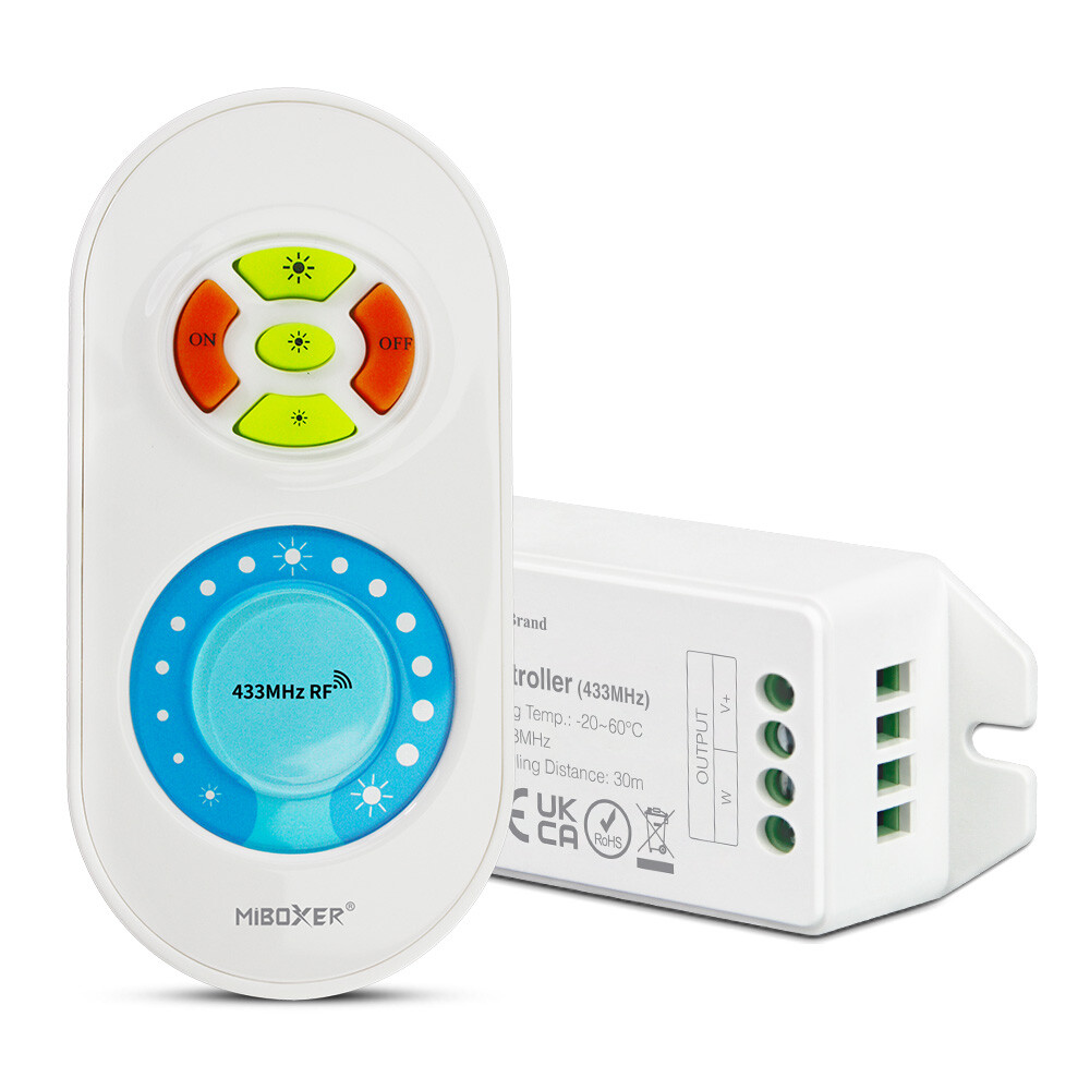 Mi-Light FUT041 en farve LED-controllersæt (433 MHz)