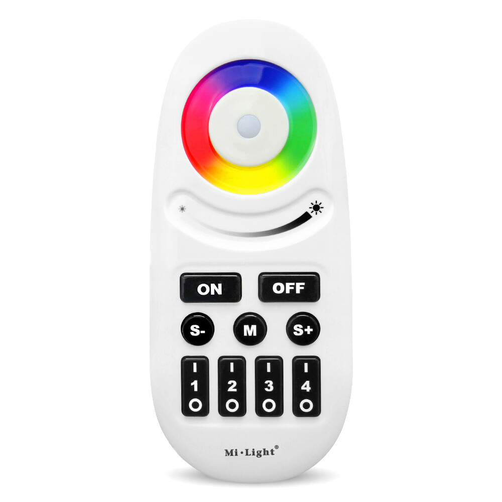 Mi-Light FUT095 4-Zone RGBW fjernbetjening med knapper (2,4G)