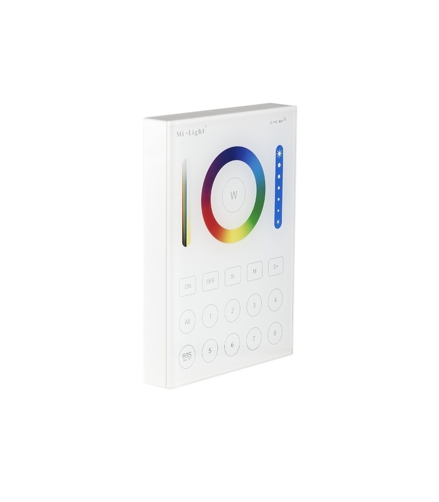 Mi-light B8 8-Zone Smart Panel-fjernbetjening RGB+CCT (2.4G)