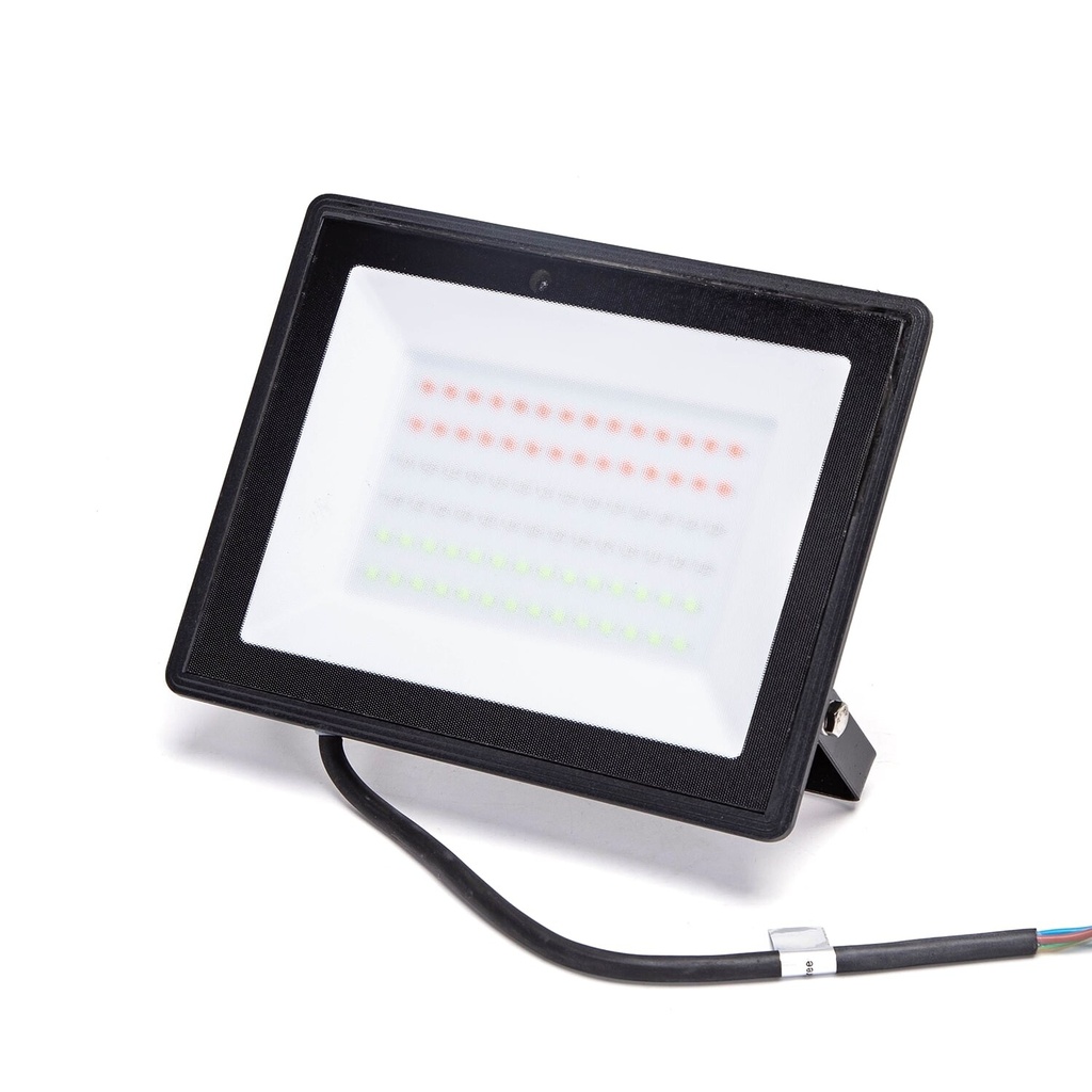 LED RGB Projektør Sort 50W
