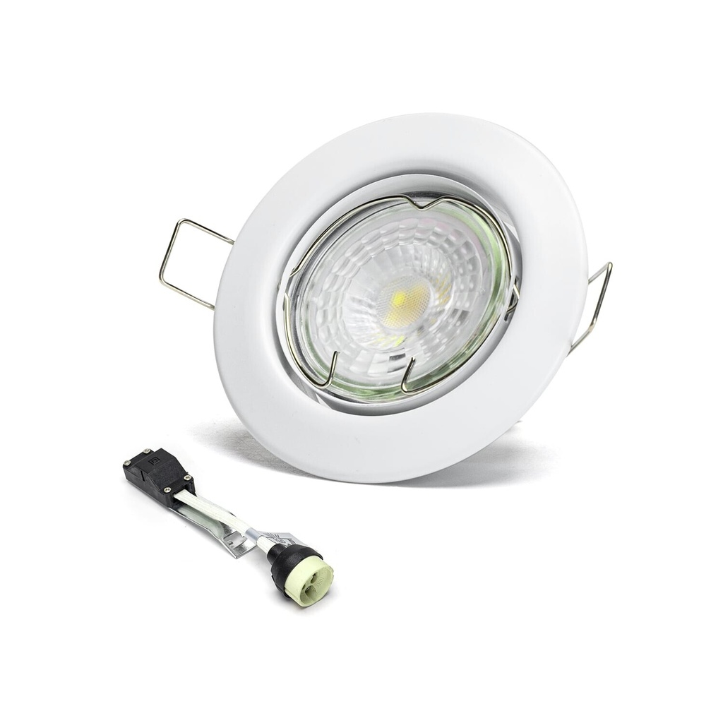 Downlight spot with GU10 lamp 4.5W 3000K 3 pack