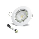 Downlight spot with GU10 lamp 4.5W 3000K 3 pack