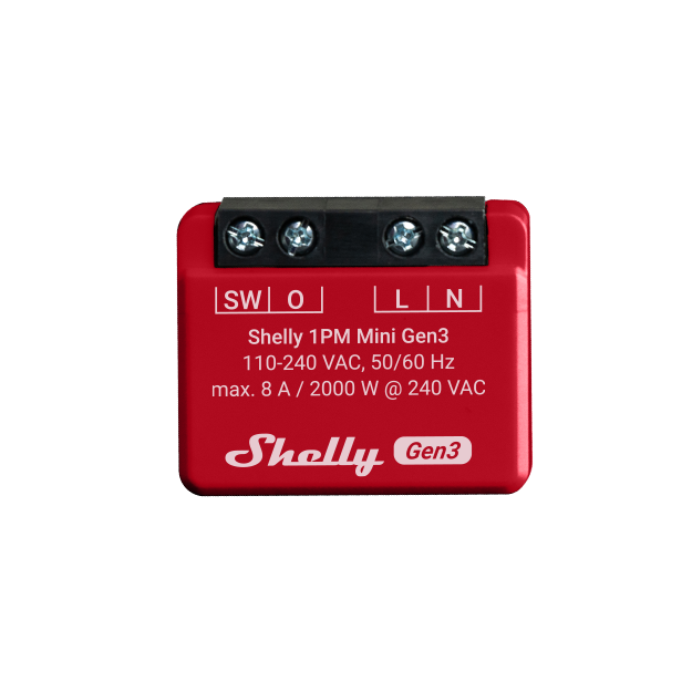 Shelly 1PM Mini gen. 3