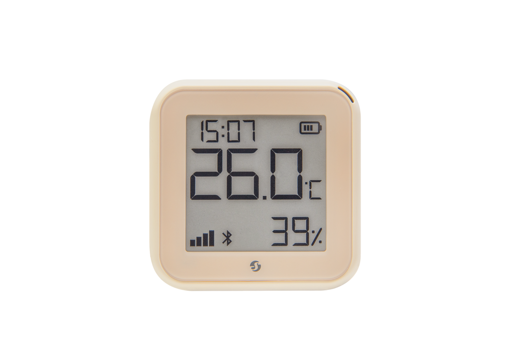 Shelly PLUS H&T Wi-Fi + Bluetooth fugt- og temperatursensor gen. 3 Mocha