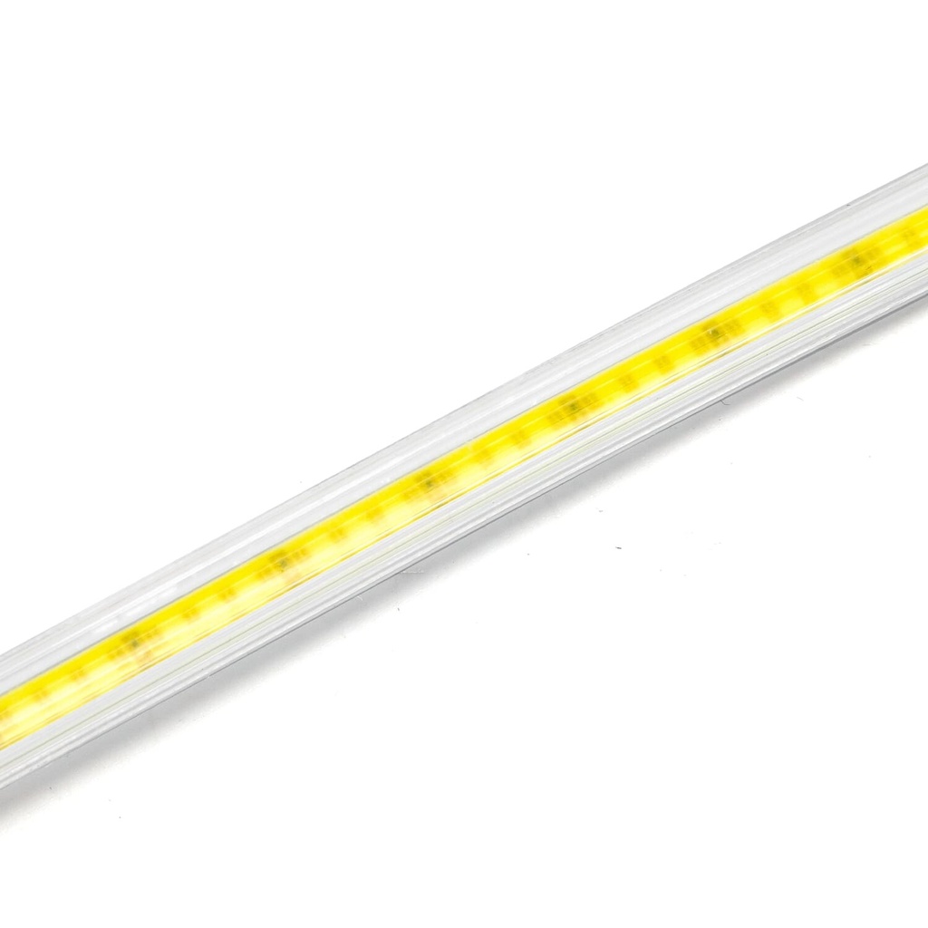 Outdoor COB LED strip 6500K 230V DC IP65