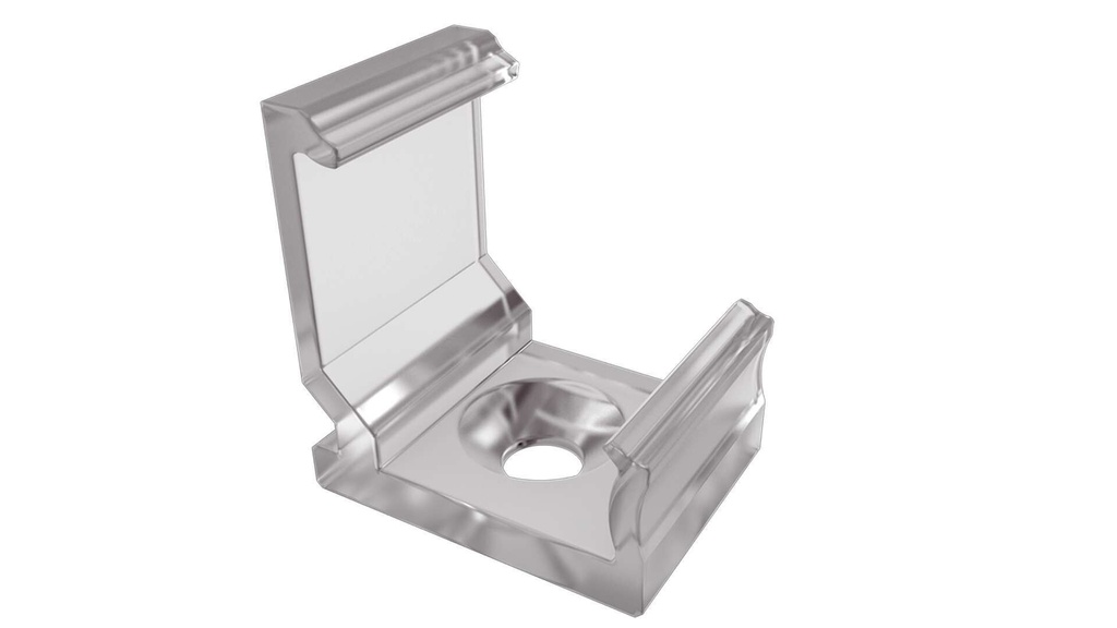 LUMINES Mounting clip C/H Transparent