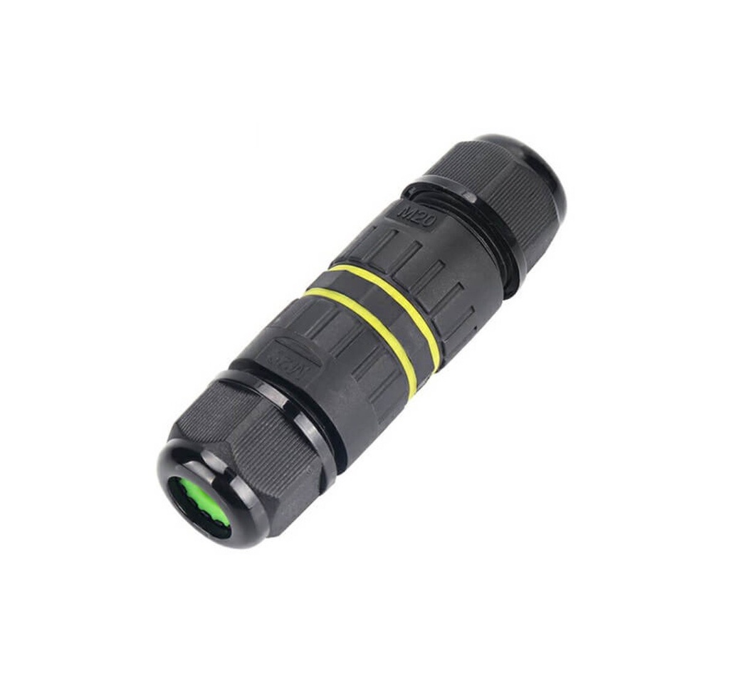 Screw connector waterproof 3-pole M20 IP68