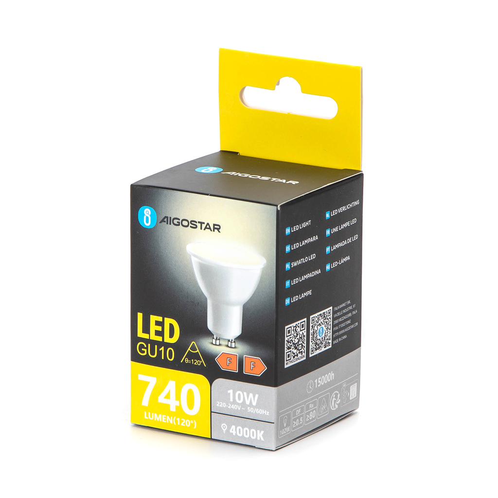 LED GU10 10W 4000K