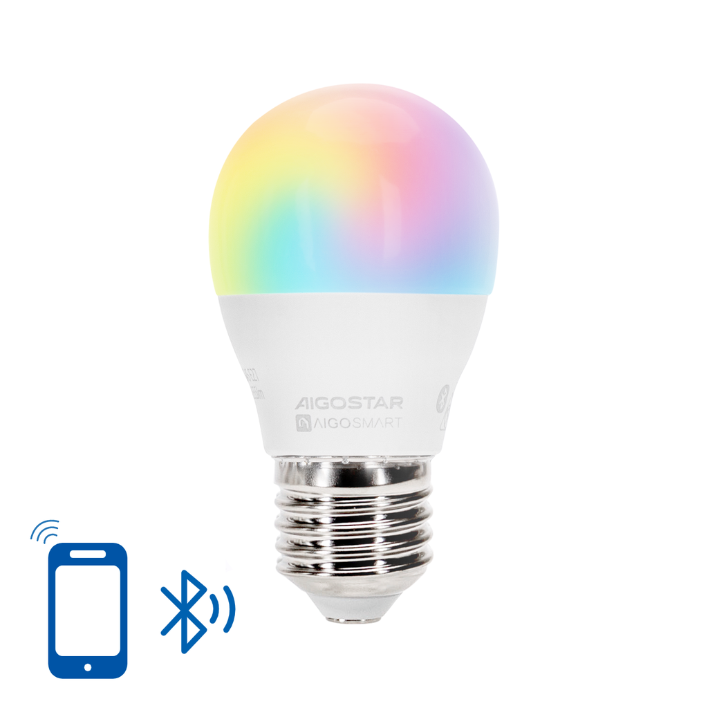 E27 G45 RGB+CCT 6,5W Bluetooth mesh