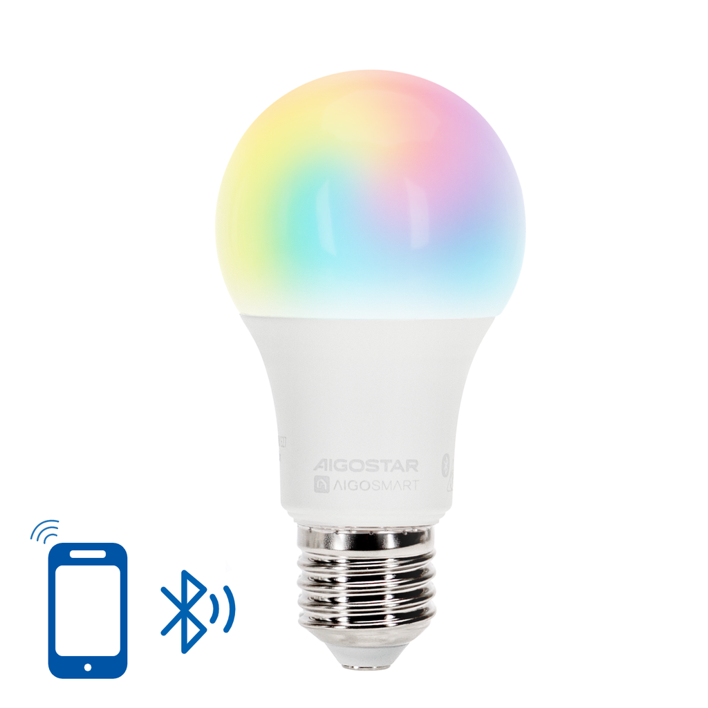E27 A60 9W RGB+CCT Bluetooth mesh