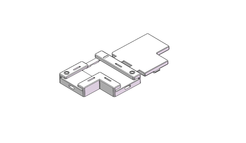 90° / T connection SMD, COB 2pin 8mm