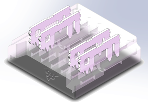 Strip to strip RGB SMD 4pin 12mm
