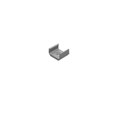 Grå klips til 6x16 aluminiumsprofil