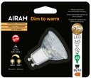 Airam LED 3,8W PAR16 GU10 DTW 3000K-2200K 830-822